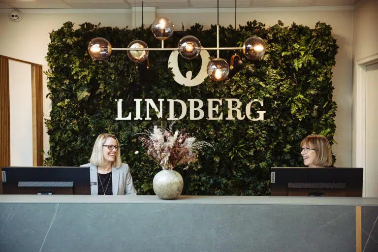 Reception hos Lindberg Tandlæge i Risskov, Aarhus